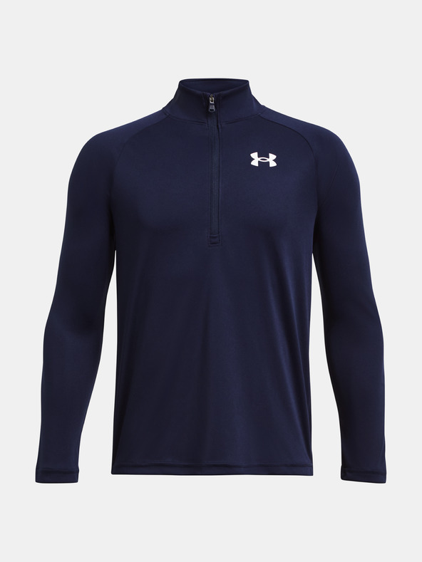 Under Armour Fiú póló Under Armour UA Tech 2.0 1/2 Zip-BLU