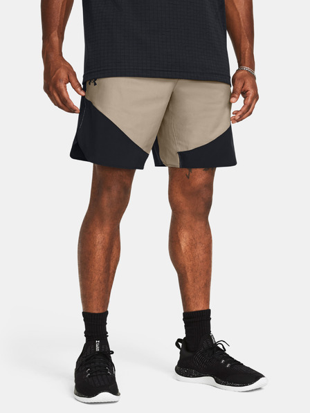 Under Armour Férfi rövidnadrágok Under Armour UA Peak Woven Hybrid Short-BRN