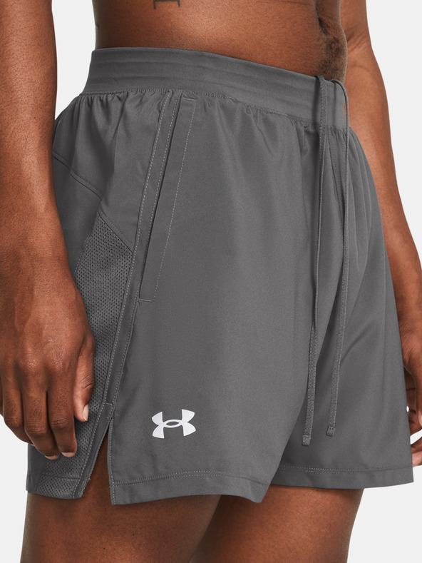 Under Armour Férfi rövidnadrágok Under Armour UA LAUNCH 5'' SHORTS-GRY