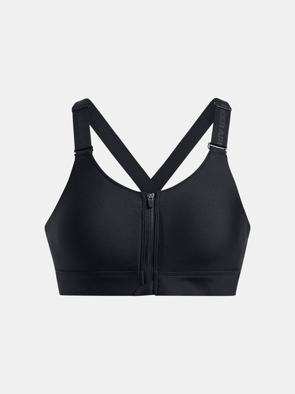 Under Armour Női melltartó Under Armour UA Infinity High Zip 2.0 Bra-BLK