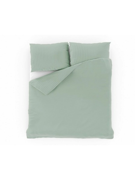 Kvalitex Francia szatén ágynemű csíkos 1+2, 240x200, 70x90cm OLÍVA