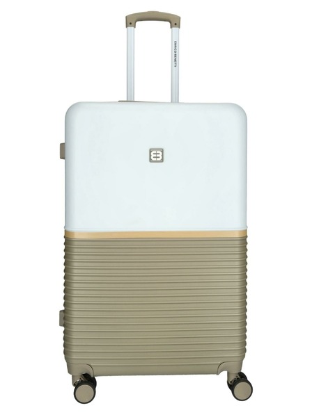 Enrico Benetti Utazóbőrönd Enrico Benetti Princetown L Taupe/Elefántcsont