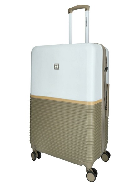 Enrico Benetti Utazóbőrönd Enrico Benetti Princetown L Taupe/Elefántcsont