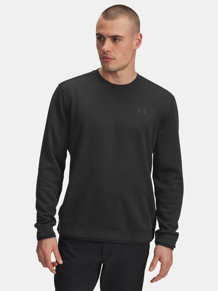 Under Armour Férfi pulóver Under Armour UA M Sweater Fleece Crew-BLK