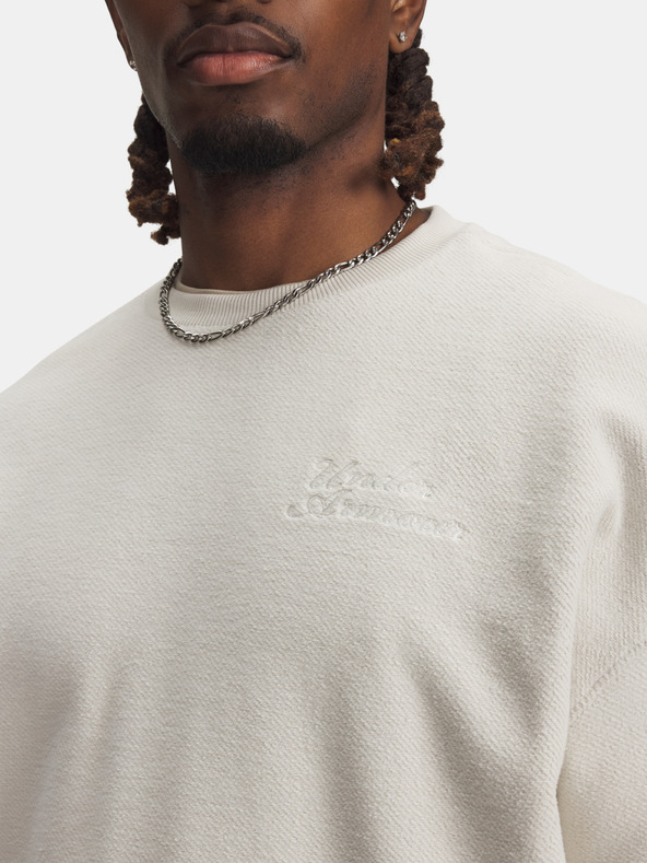 Under Armour Férfi felső Under Armour UA Icon Rev Terry Crew-WHT