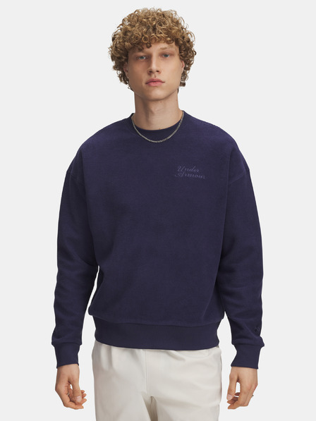 Under Armour Férfi pulóver Under Armour UA Icon Rev Terry Crew-BLU