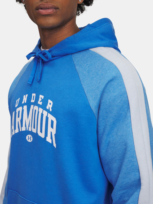 Under Armour Férfi felső Under Armour UA Rival Flc CB Hood-BLU