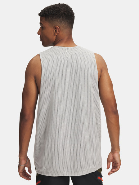 Under Armour Férfi trikó Under Armour UA M Courtside Reversble Jsy-WHT
