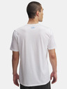 Under Armour Férfi póló Under Armour UA TRIPLE STACK LC LOGO SS-WHT