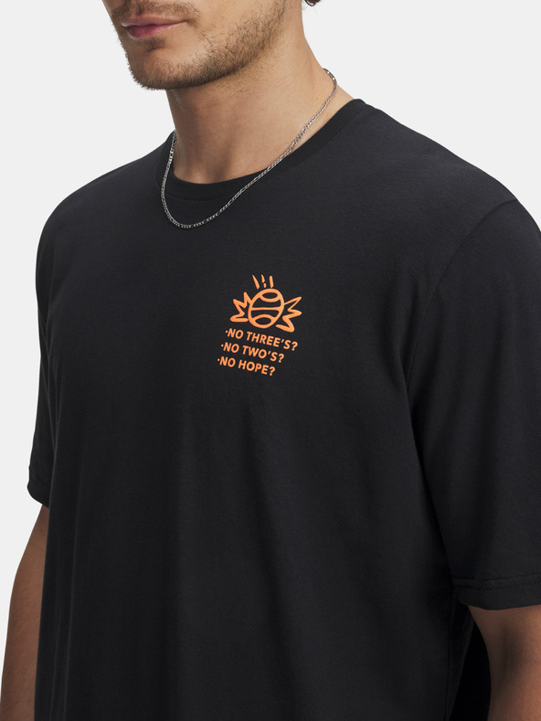 Under Armour Férfi póló Under Armour UA M 60/40S Can't Hoop SS-BLK