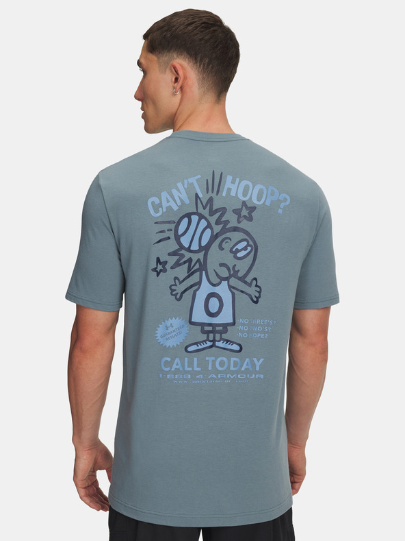 Under Armour Férfi póló Under Armour UA M 60/40S Can't Hoop SS-BLU