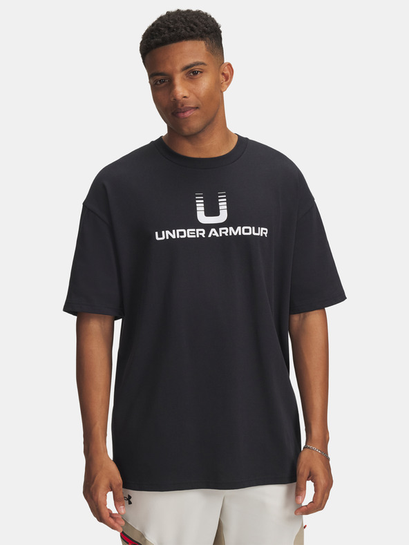 Under Armour Férfi póló Under Armour UA HWT U LOGO SS-BLK