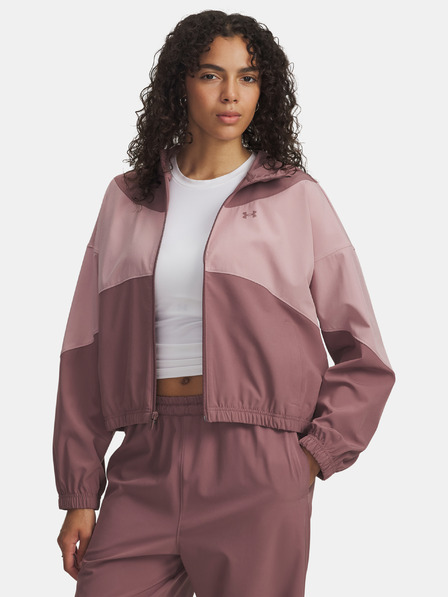 Under Armour Női dzseki Under Armour UA Rival Woven Jkt HD-BRN
