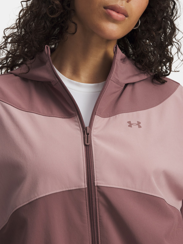 Under Armour Női dzseki Under Armour UA Rival Woven Jkt HD-BRN
