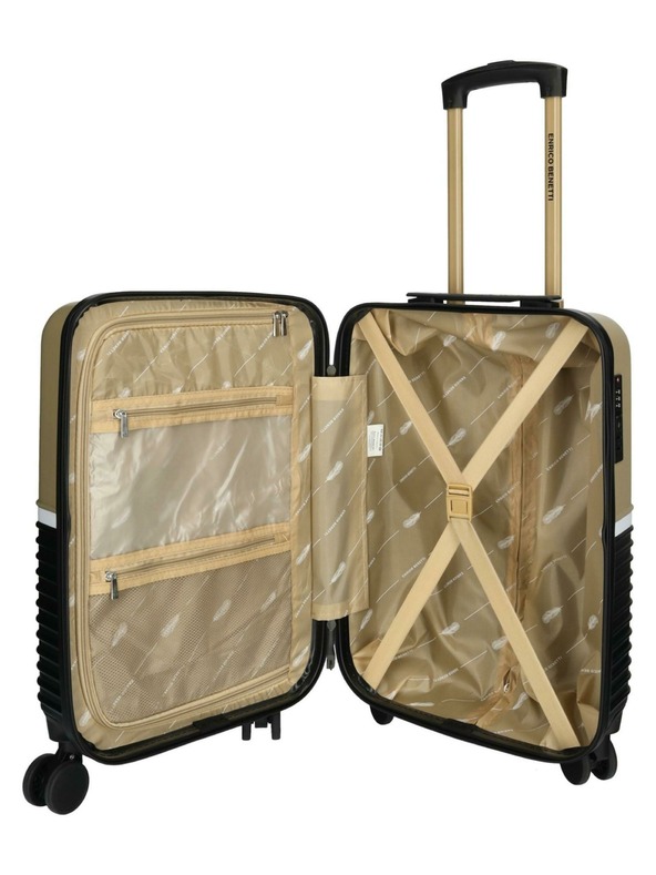 Enrico Benetti Enrico Benetti Princetown S utazótáska Black/Camel