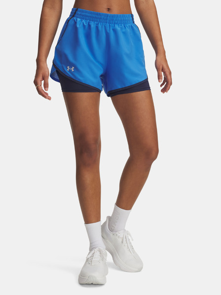 Under Armour Női rövidnadrág Under Armour UA Fly By 2-in-1 Shorts-BLU