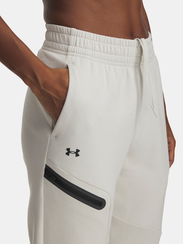 Under Armour Női melegítők Under Armour Unstoppable Flc Jogger-WHT
