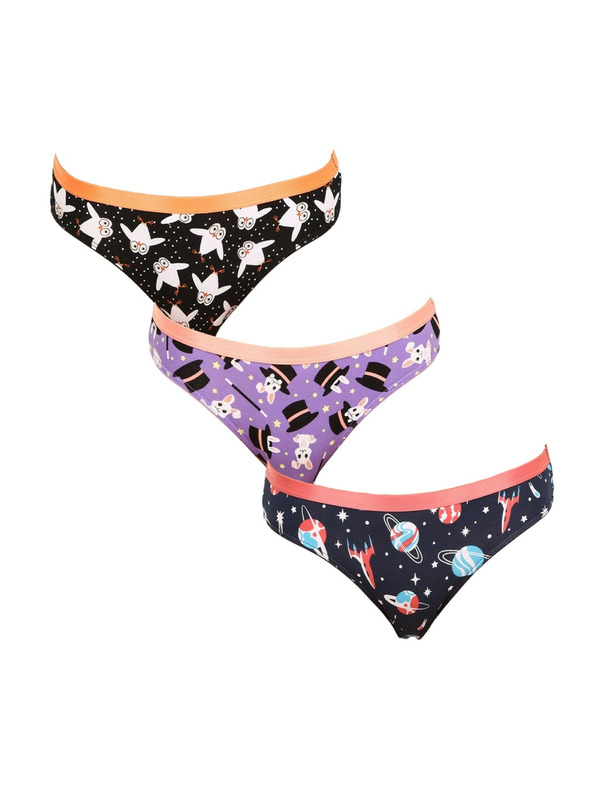 Dedoles Három darabos készlet - vidám női bugyi Dedoles