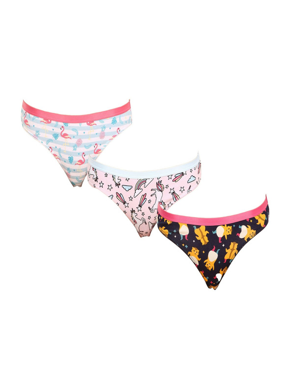 Dedoles Három darabos készlet - vidám női bugyi Dedoles