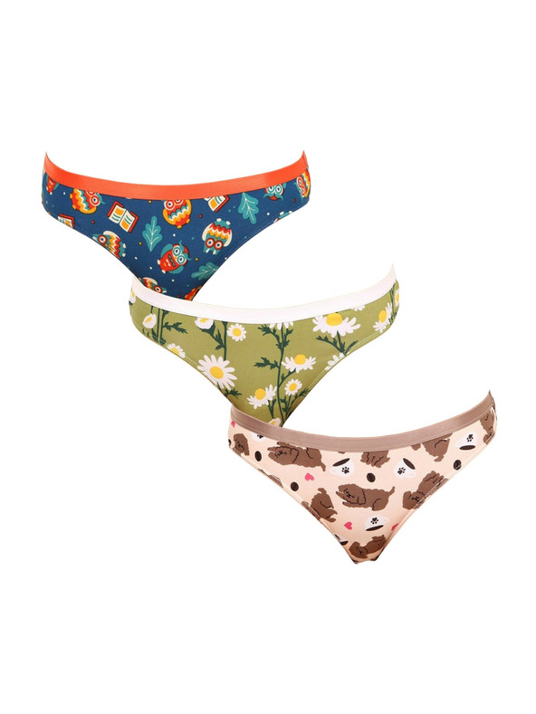 Dedoles Három darabos készlet - vidám női bugyi Dedoles