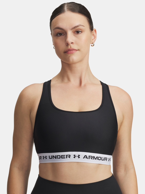 Under Armour Női melltartó Under Armour Crossback Mid Bra-BLK
