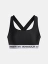 Under Armour Női melltartó Under Armour Crossback Mid Bra-BLK