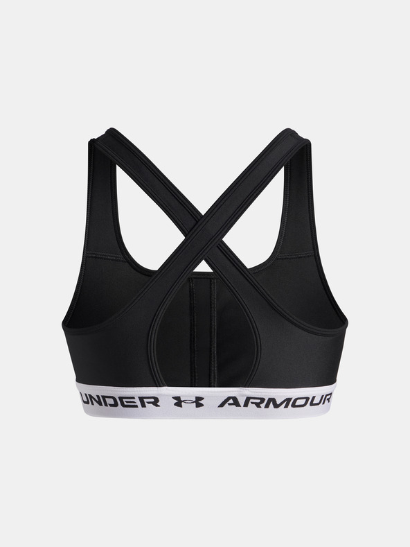 Under Armour Női melltartó Under Armour Crossback Mid Bra-BLK