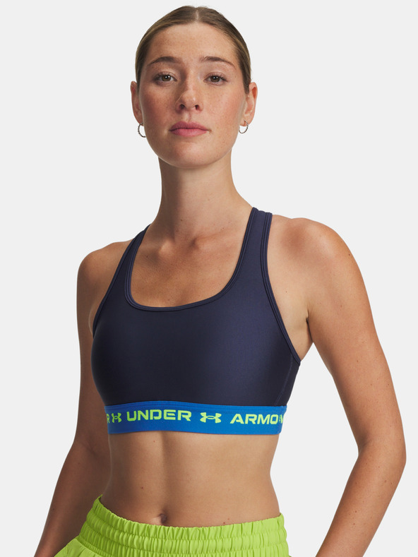 Under Armour Női melltartó Under Armour Crossback Mid Bra-BLU