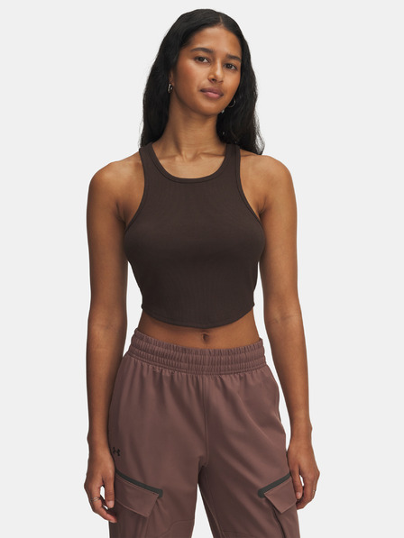 Under Armour Női Under Armour UA Rival Rib Tank-BRN trikó