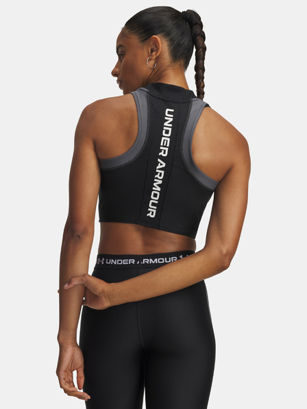 Under Armour Női Under Armour UA HG Rib Tank-BLK trikó