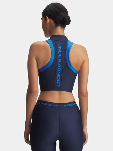 Under Armour Női Under Armour UA HG Rib Tank-BLU trikó