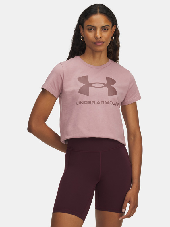 Under Armour Női póló Under Armour UA Logo SS-PNK
