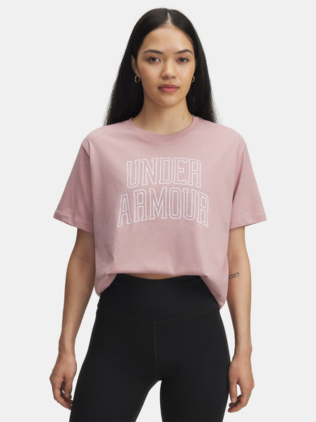 Under Armour Női Under Armour Rival OS Campus Tee-PNK póló