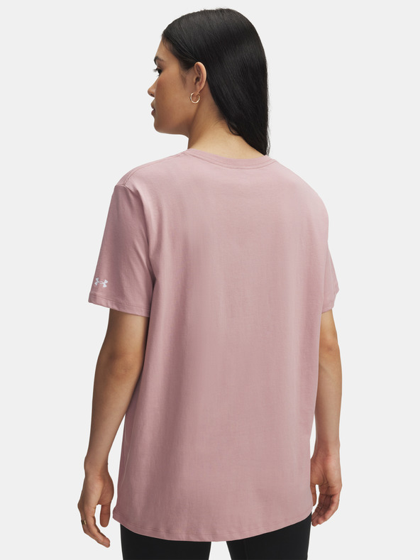 Under Armour Női póló Under Armour Rival OS Campus Tee-PNK