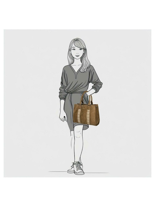 Enrico Benetti Enrico Benetti Indy 66738 Camel Kézitáska