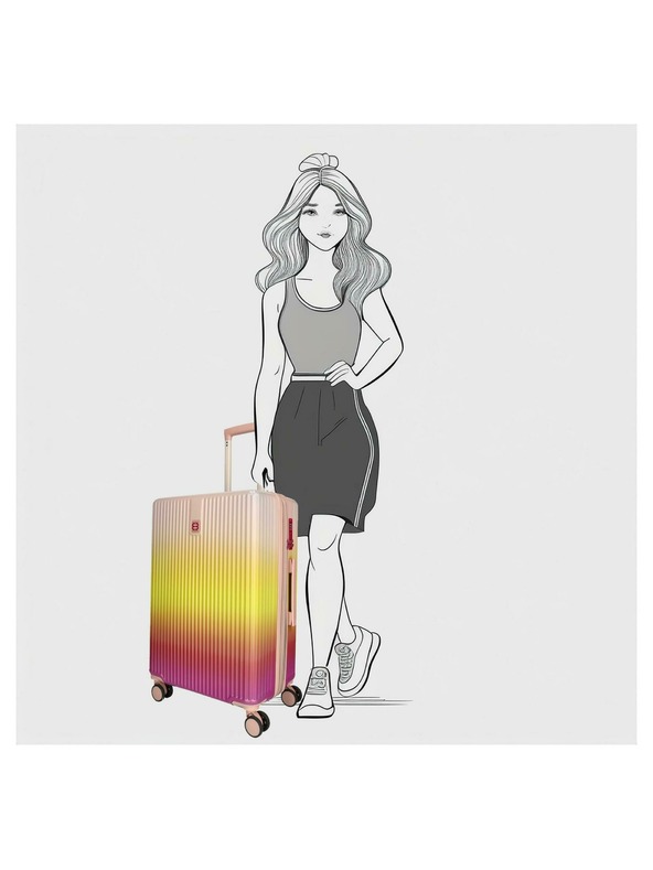 Enrico Benetti Enrico Benetti Havana M Fuchsia Utazóbőrönd