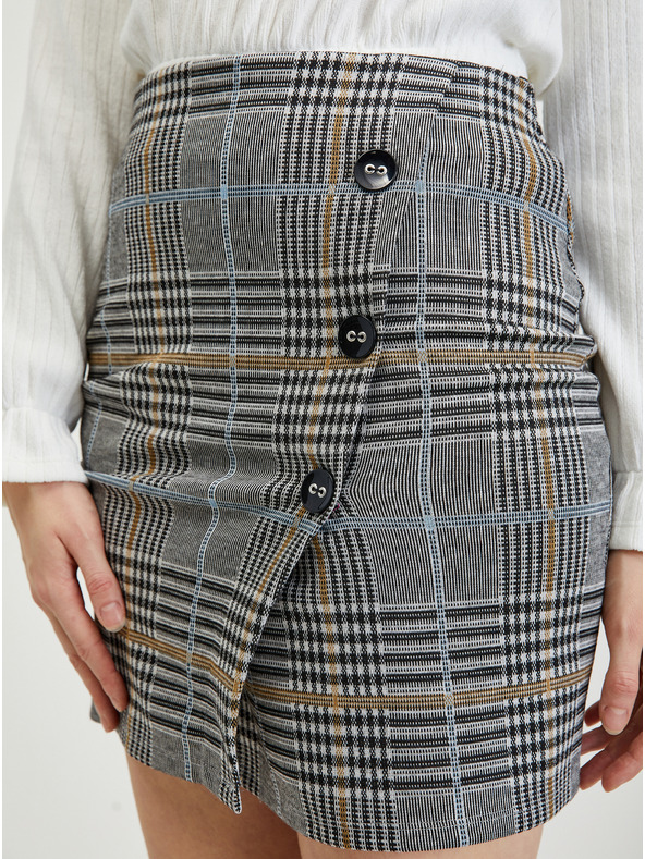 Orsay ORSAY szürke kockás női ceruzaszoknya