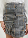 Orsay ORSAY szürke kockás női ceruzaszoknya