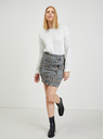 Orsay ORSAY szürke kockás női ceruzaszoknya