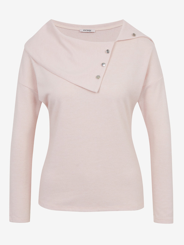 Orsay ORSAY világosrózsaszín női póló díszítő elemekkel