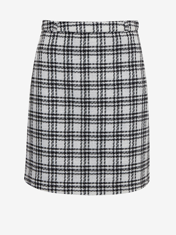 Orsay ORSAY fekete-fehér kockás női szoknya