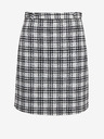 Orsay ORSAY fekete-fehér kockás női szoknya