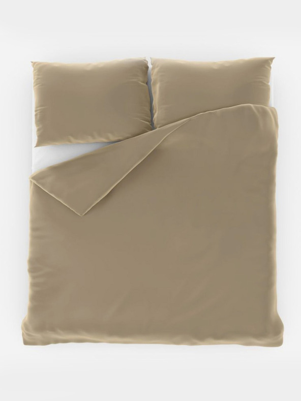 Kvalitex Francia szatén ágynemű LUXURY COLLECTION 1+2, 220x200, 70x90cm bézs francia szatén ágynemű