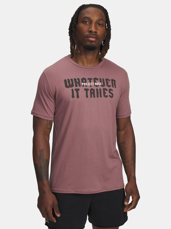 Under Armour Férfi póló Under Armour Pjt Rck Q3 SS 1-BRN