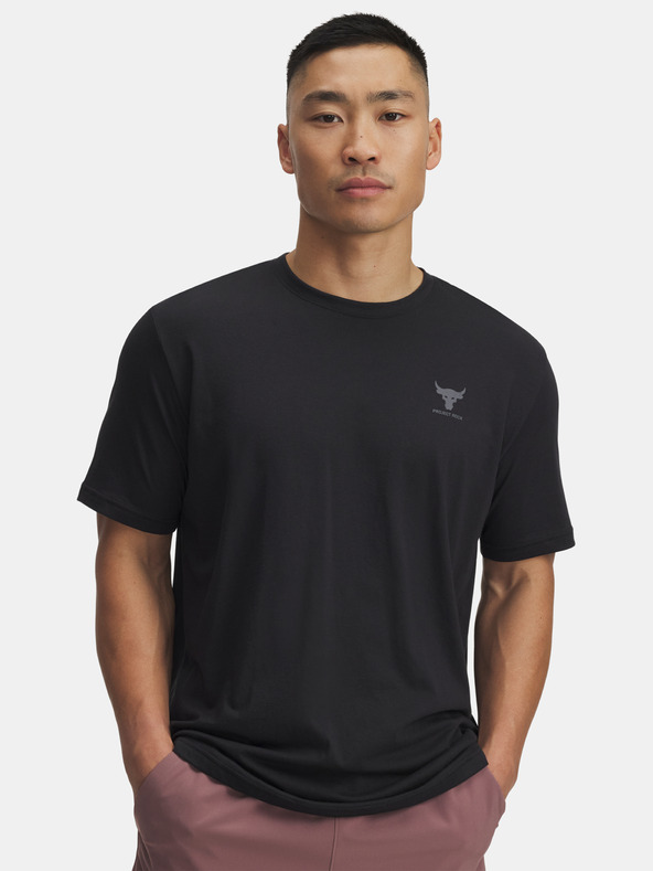 Under Armour Férfi póló Under Armour UA Pjt Rck Simple Branded SS-BLK