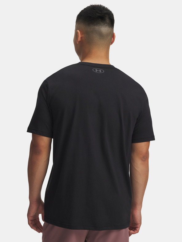 Under Armour Férfi póló Under Armour UA Pjt Rck Simple Branded SS-BLK