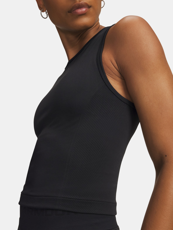 Under Armour Női atlétatrikó Under Armour Pjt Rock Seamless Tank-BLK