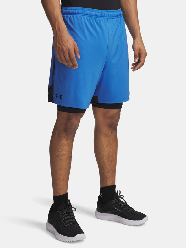 Under Armour Férfi rövidnadrágok Under Armour UA Tech Vent 2in1 Short-BLU