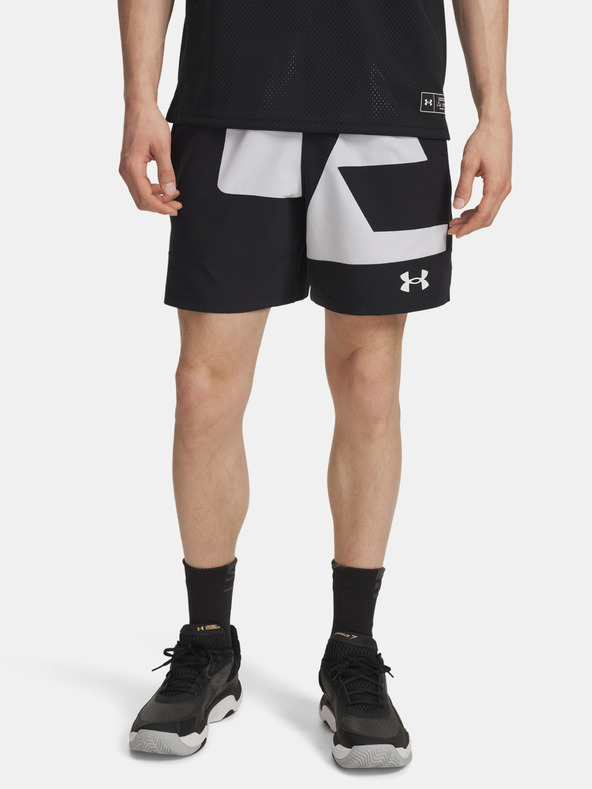 Under Armour Férfi rövidnadrágok Under Armour UA M Zone 7in Wvn Short Grphc-BLK