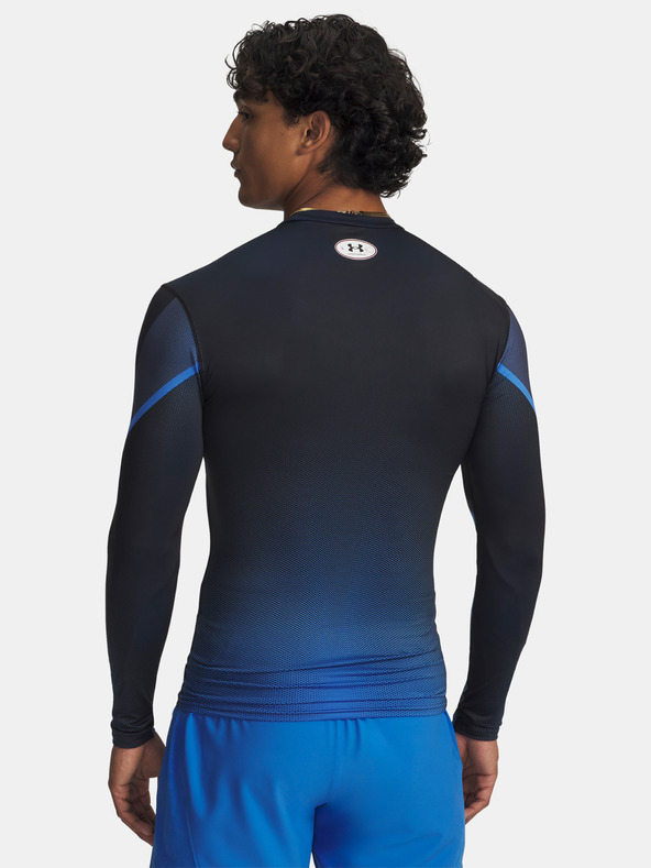 Under Armour Férfi póló Under Armour UA Heatgear Sub Crew LS-BLU